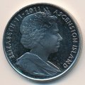 Остров Вознесения 2 фунта 2011 год - Вестминстерское аббатство