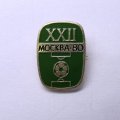 Значок. Футбол. XXll Олимпийские игры. Москва 1980  