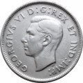Канада 25 центов 1942 год