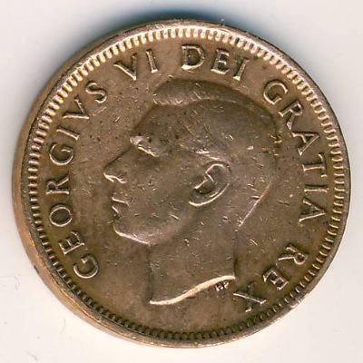 Канада 1 цент 1951 год