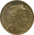 Австралия 1 доллар 2007 год - 75 лет мосту Харбор-Бридж в Сиднее - М