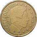 Люксембург 20 евроцентов 2010 год - Великий герцог Люксембурга Анри