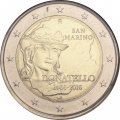 Сан-Марино 2 евро 2016 год - Донателло