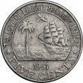 Либерия 5 центов 1961 год