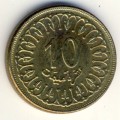 Тунис 10 миллим 1997 год
