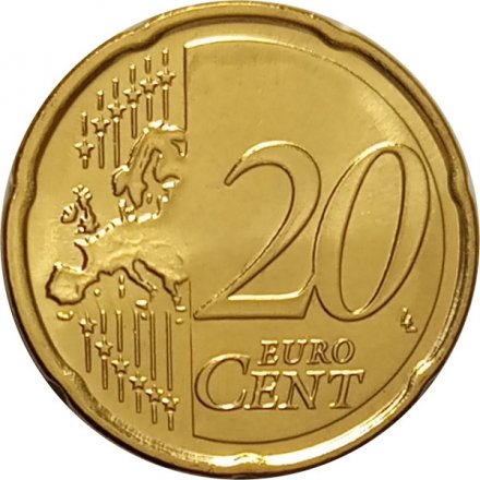 Греция 20 евроцентов 2009 год - Иоанн Каподистрия UNC