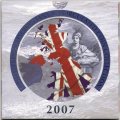 Набор из 9 монет Великобритания 2007 год (в буклете)
