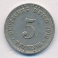Германия 5 пфеннигов 1912 год (D)