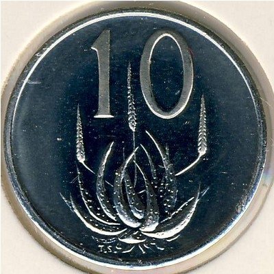 ЮАР 10 центов 1981 год