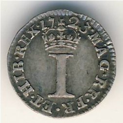 Великобритания 1 пенни 1723 год