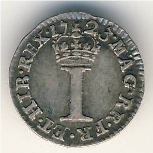 Великобритания 1 пенни 1723 год
