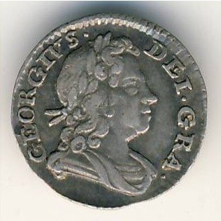 Великобритания 1 пенни 1723 год
