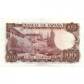 Испания 100 песет 1970 год - Портрет Мануэля де Фалла - XF