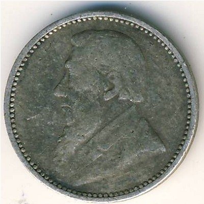 ЮАР 3 пенса 1895 год