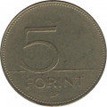 Венгрия 5 форинтов 2002 год