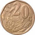 ЮАР 20 центов 2006 год - Королевская протея