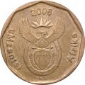 ЮАР 20 центов 2006 год - Королевская протея