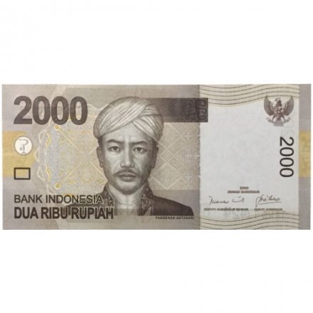 Индонезия 2000 рупий 2009 год - UNC