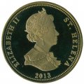 Остров Святой Елены 25 пенсов 2013 - Птичья жизнь - Зуек