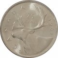 Канада 25 центов 1961 год