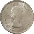 Канада 25 центов 1961 год