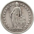 Швейцария 1 франк 1910 год