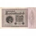 Германия (Веймарская Республика) 100000 марок 1923 год - VF