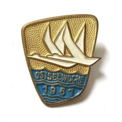 Значок OSTSEEWOCHE 1967. Неделя стран Балтийского моря