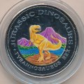Экваториальная Гвинея 1000 франков 1993 год - Динозавры Юрского периода. Тираннозавр Рекс