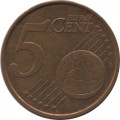 Испания 5 евроцентов 2007 год - Кафедральный собор Сантьяго-де-Компостела