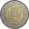Финляндия 2 евро 2024 год - Выборы и демократия