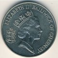 Гернси 2 фунта 1987 год