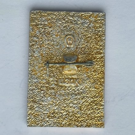 Значок.  Олимпийский мишка. Водное поло