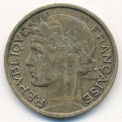 Франция 2 франка 1931 год