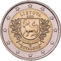 Литва 2 евро 2022 год - Литовские этнографические регионы - Сувалкия