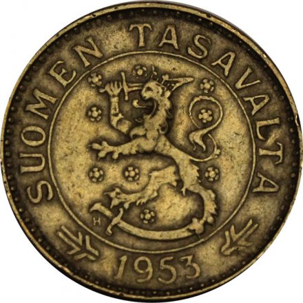 Финляндия 20 марок 1953 год