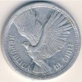 Чили 10 песо 1958 год