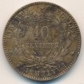 Франция 10 сантимов 1896 год