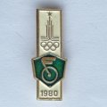 Значок. Серия Олимпиада-80. Москва. Велоспорт