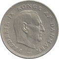 Дания 1 крона 1963 год - Король Фредерик IX