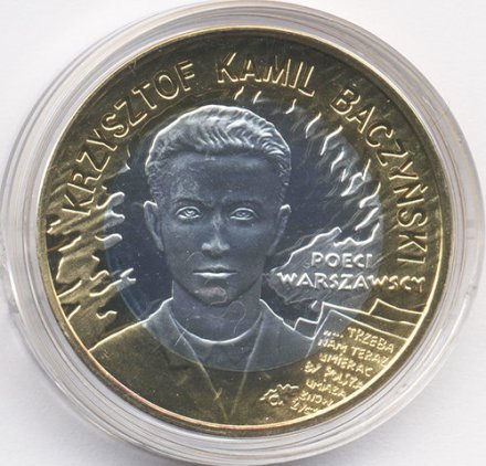 Польша 10 злотых 2009 год - Кшиштоф Камиль Бачинский
