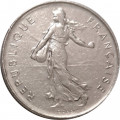 Франция 5 франков 1978 год