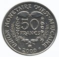 Западная Африка 50 франков 2000 год