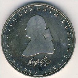 ФРГ 5 марок 1981 год - 200 лет со дня смерти Готхольда Эфраима Лессинга