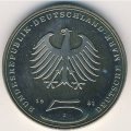 ФРГ 5 марок 1981 год - 200 лет со дня смерти Готхольда Эфраима Лессинга