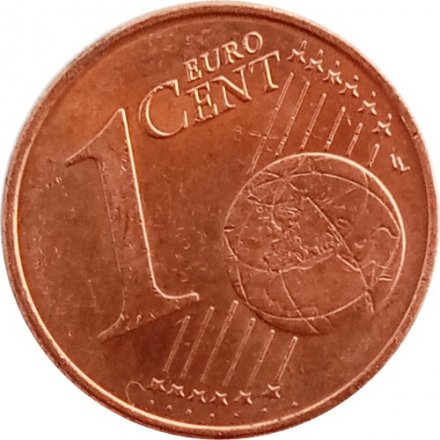 Германия 1 евроцент 2005 год (A)