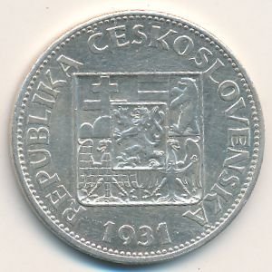 Чехословакия 10 крон 1931 год