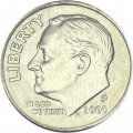 США 1 дайм (10 центов) 2005 год - Франклин Рузвельт (P)