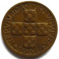 Португалия 20 сентаво 1951 год