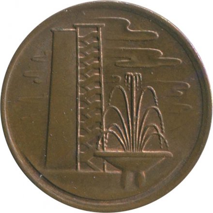 Сингапур 1 цент 1982 год